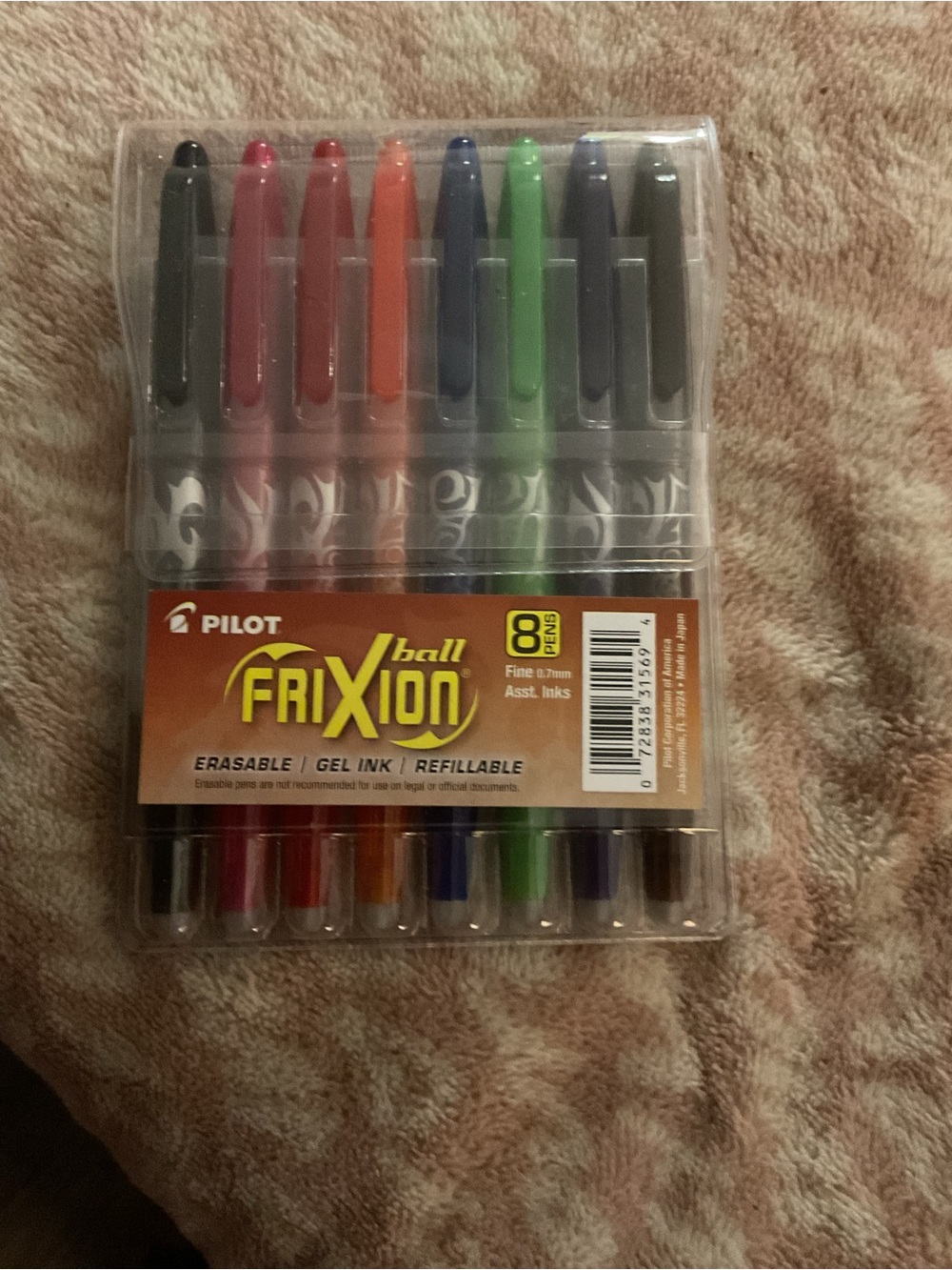Pilot FriXion Ball 8-Pack Erasable Gel Pens - Multi Color